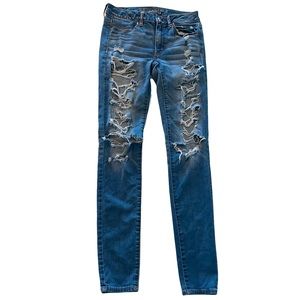 American eagle jeans with holes